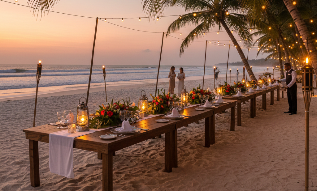 Venue & Setup Coordination
Coordinates venue logistics seamlessly